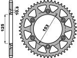 Zębatka tylna 288 45 c45 honda xr 650 l`93-13 (jtr301.45) (łańc. 520)