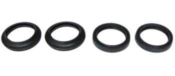 Uszczelniacze przedniego zawieszenia olejowe i pyłowe (komplet) (35x48x11mm) kawasaki zx 550 '84-'85 (oem:92049-1089; 92093-1154)