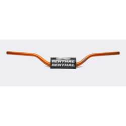 Kierownica 1,1/8 cala (28,6mm) mx fatbar orange honda cr/crf, kawasaki kx/kxf kolor pomarańczowy z gąbką