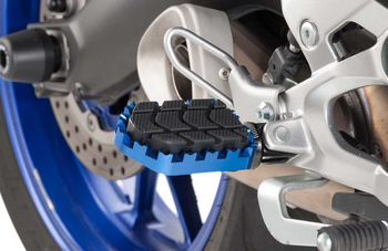 Podnóżki Puig Enduro (Wymagają Adapterów) Niebieskie