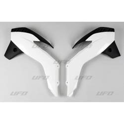 Osłony chłodnicy ktm sx '13-'17 kolor oem '17 (biały/czarny)