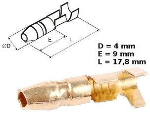 KONEKTOR OKRĄGŁY DO KIERUNKOWSKAZU MĘSKI