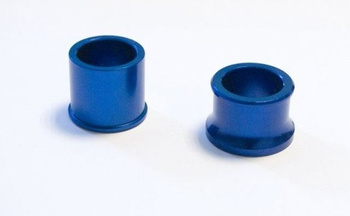 Tulejki dystansowe koła przedniego niebieskie yamaha yz 125/250 02-07, yzf 250 02-06, yzf 426 02, yzf 450 03-07 (wsf-03) (11-1070)