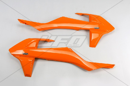 Osłony chłodnicy ktm sx/sxf '16-'18 (z wyjątkiem sx 250 '16), exc '17-'19, kolor pomarańczowy