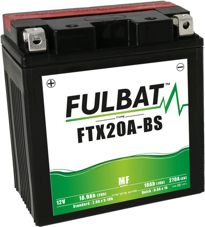 Akumulator Żelowy Bezobsługowy Fulbat Ftx20a-Bs /Ytx20a-Bs