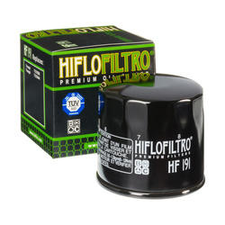 HIFLO FILTR OLEJU HF 191 TRIUMPH BONNEVILLE 800 '01-'04, DAYTONA 955 '99-'04, SPEED TRIPLE / SPRINT 955 '01-'04, TIGER 955 '01-'04, BENELLI BN 302 '15-'20, T502 '17-'23, LEONCIO 500 '16-'23, BN 600 '14-'16 (OEM: T1210200; 260146090010) (50)