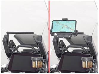 poprzeczka do zamontowania toreb i mocowań gps / smartphone triump tiger 1200gt '22-,