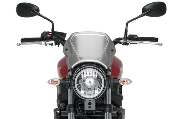 Szyba Owiewka Puig Retroplate Do Yamaha Xsr700 16-20 (Aluminiowa) Srebrna