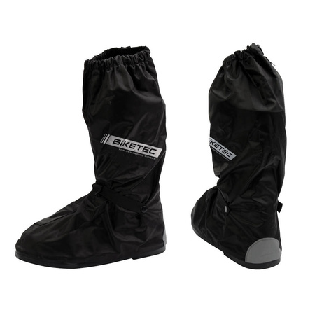 Wodooporne rain (przeciwdeszczowe) nakładki na buty kolor czarny rozmiar 2xl (48-49)
