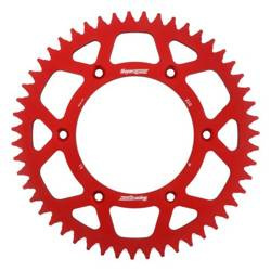Zębatka tylna aluminiowa 7075-t6 (ergal) 289 51 honda cr/crf '83-'16 (jtr210.51) kolor czerwony