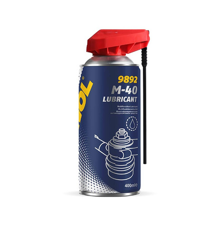 Mannol m-40 lubricant - środek wielofunkcyjny 400ml (smaruje, czyści, ochrona przed rdzą) (9892)
