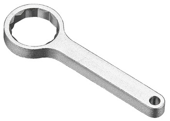 klucz do regulacji twardości centralnego amortyzatora (showa,kayaba)