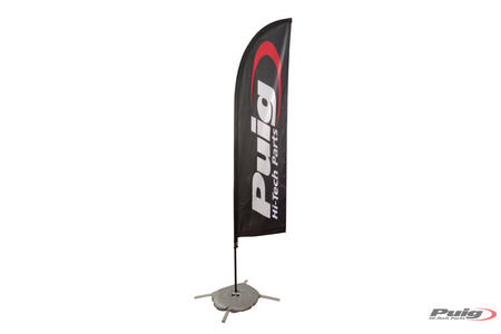 Flaga puig 200x90 czarna
