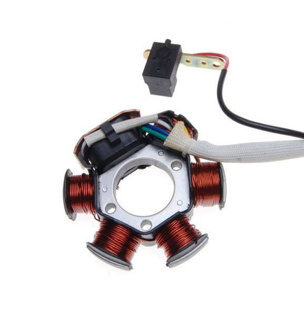 Stator iskrownik 6 cewek do Piaggio Zip 2T NRG Gilera Stalker Runner 50