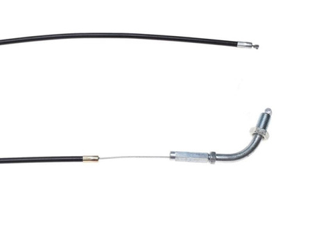 Linka gazu do silnika spalinowego stosowanego w rowerze