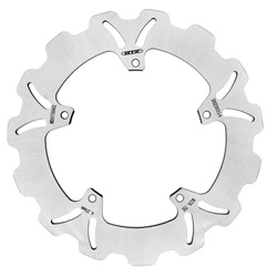 TARCZA HAMULCOWA TYŁ PIAGGIO BEVERLY 400 / 500 (240x125) (5 OTWORÓW) (WAVE)