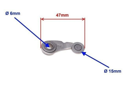 Dźwignia zapadki zmiany biegów ATV 250 St-9E