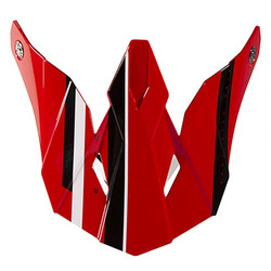 Daszek do kasku Shot Furious Shining czerwony połysk