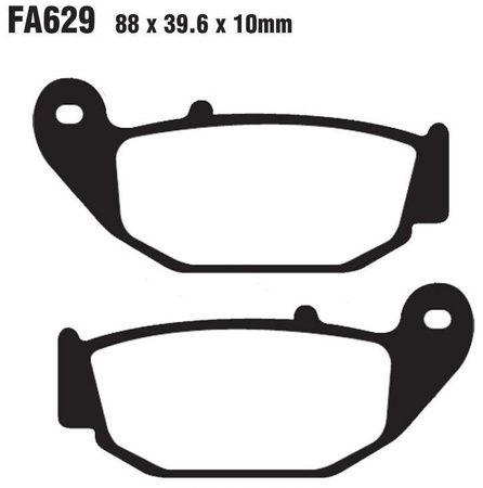 Klocki hamulca Honda CBR 125 Suzuki GSX-R 125