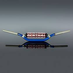 Kierownica 1,1/8 cala (28,6mm) mx twinwall 999 handlebar blue mcgrath / short padded kolor niebieski z gąbką