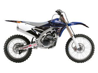 Komplet naklejek (oklein) yamaha yzf 250 '14-'18, yzf 450 '14-'17 replica yamaha factory racing 22