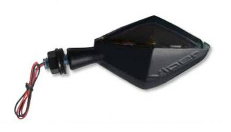 Far komplet kierunkowskazów viper (2 szt.) kolor czarny (21w) szkło przyciemniane