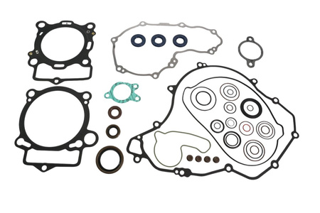 KOMPLET USZCZELEK Z KOMPLETEM USZCZELNIACZY SILNIKOWYCH KTM SX-F 250 '23-'25,EXC-F 250 '24-'25, HUSQVARNA FC / FE 250 '23-'25, GAS GAS MC / EC / EX 250 F '24-'25