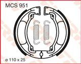 Szczęki hamulcowe yamaha dt 50, dt 100, mx 100 (110x25mm) (y504) (promocja)