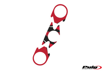 Radikal Osłona Półki Kierownicy Puig Do Kawasaki Zx-6r 07-08 Czerwony