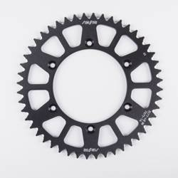 Zębatka tylna aluminiowa (ergal) 808 49 suzuki rm 125 '80-12 (łańc. 520) (80849jt) kolor czarny