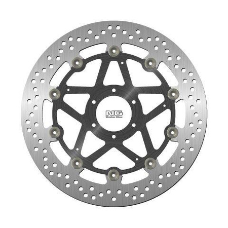 Tarcza hamulcowa przód ducati monster 696 '08-14, st3/st4 '03-07 (320x64x5mm) (6x8,5mm) pływająca (środaluminiowy)