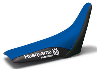 Pokrowiec/poszycie na siedzenie husqvarna 4t '95-'00 (16), traditional, kolor niebieski/czarny