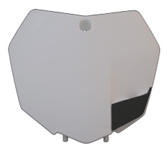 Tablica na numer startowy ktm sx/sxf '13-'16 kolor biały