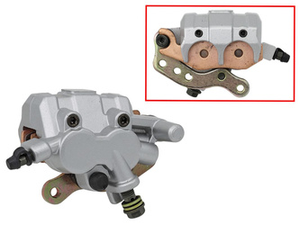 ZACISK HAMULCOWY KAWASAKI KLF 300 BAYOU '89-'06, KLF 400 BAYOU 93-'99, KVF 650 BRUTE FORCE '06-'14, KVF 750 BRUTE FORCE '05-'18, KRF 750 TERYX '08-'13, SUZUKI LT-A 500 QUADMASTER '00-'01, LT-F 500F QUADRUNNER '98-'02 (PRZÓD LEWY) (OEM: 4304