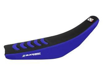 Pokrowiec/poszycie na siedzenie yamaha yzf 450 '10-'13 double grip 3, kolor czarny/niebieski