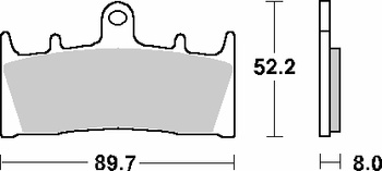Hamulcowe kh188 street ceramic kolor czarny