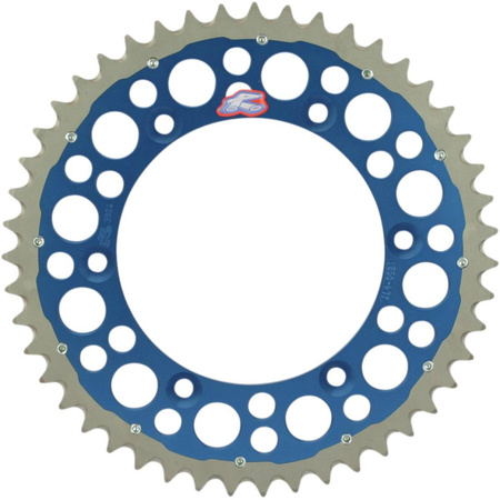 Zębatka tylna twinri270 50 (stalowo-aluminiowa) kolor niebieski yz/yzf/wr (jtr251,50) (27050)