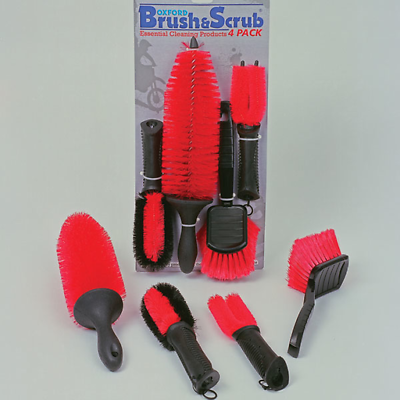 Zestaw szczotek do czyszczenia motocykla brush scrap 4 pack (stary kod: of607)