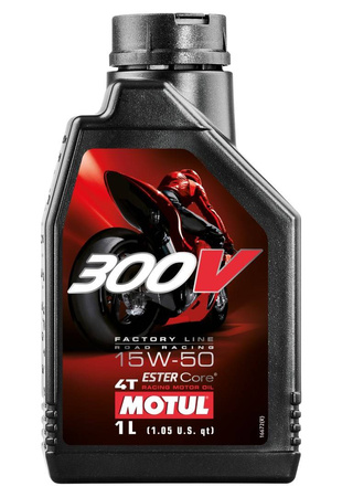 Motul olej silnik 300v 4t fl road racing 15w50 1l (syntetyczny)