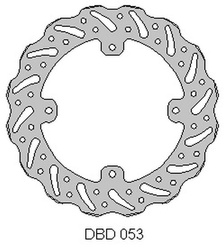 Tarcza hamulcowa tył husqvarna tc85 ktm sx85 250/350 (210x110x3mm)