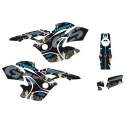 Komplet naklejek (oklein) bmw r 1200gadventure '08-'12, wild frank graphic