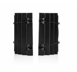 Osłony Chłodnicy (Kratki) Ktm Sx / Sxf 125 / 250 '19-'22, Exc / Excf 250 / 350 / 450 '20-'22, Husqvarna Tc / Fc 125 / 250 '19-'22, Te / Tx / Fe 250 / 350 / 450 '20-'22 Kolor Czarny