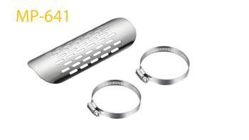 Accel osłona kolanka wydechowego 4t - kolor srebrny (stal nierdzewna)