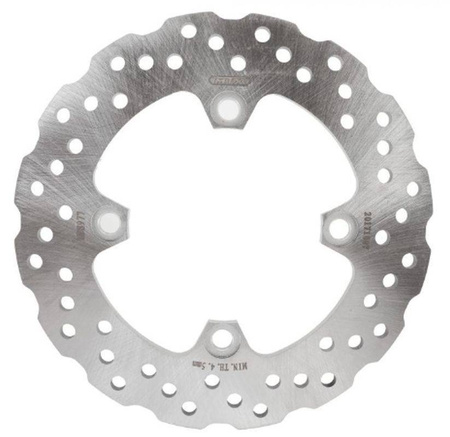 Tarcza hamulcowa tył kawasaki kle 650 versys '11-'14, er-6f '14-'16 wave (220x100x5mm) (4x10,5mm)