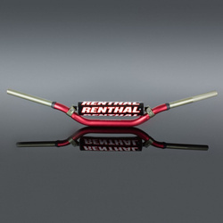 Kierownica 1,1/8 cala (28,6mm) mx twinwall 922 handlebar red rc high padded kolor czerwony z gąbką
