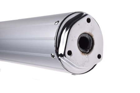 TŁUMIK Z KOLANKIEM SKUTER 4T 125 GY6-125