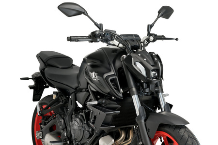 Boczne Spoilery Dociskowe Do Yamaha Mt-07 21-22 Czarne