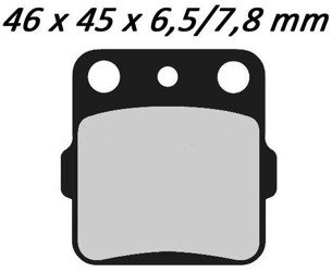 Klocki hamulcowe Yamaha YZ 85 LW Yamaha YZ 125