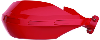 Osłony rąk (handbary) model nomad z uniwersalnym zestawem montażowym 22/28mm kolor czerwony