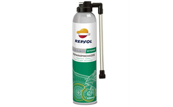 Repsol koło zapasowe w sprayu do motocykli - środek do naprawiania przebitych opon puncture repair 300ml (12)